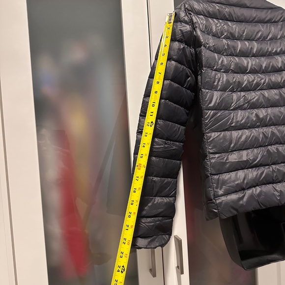 Marie Lund Copenhagen Ultra-Light Down Jacket – Anthracite Gray Sz Small - Picture 15 of 16